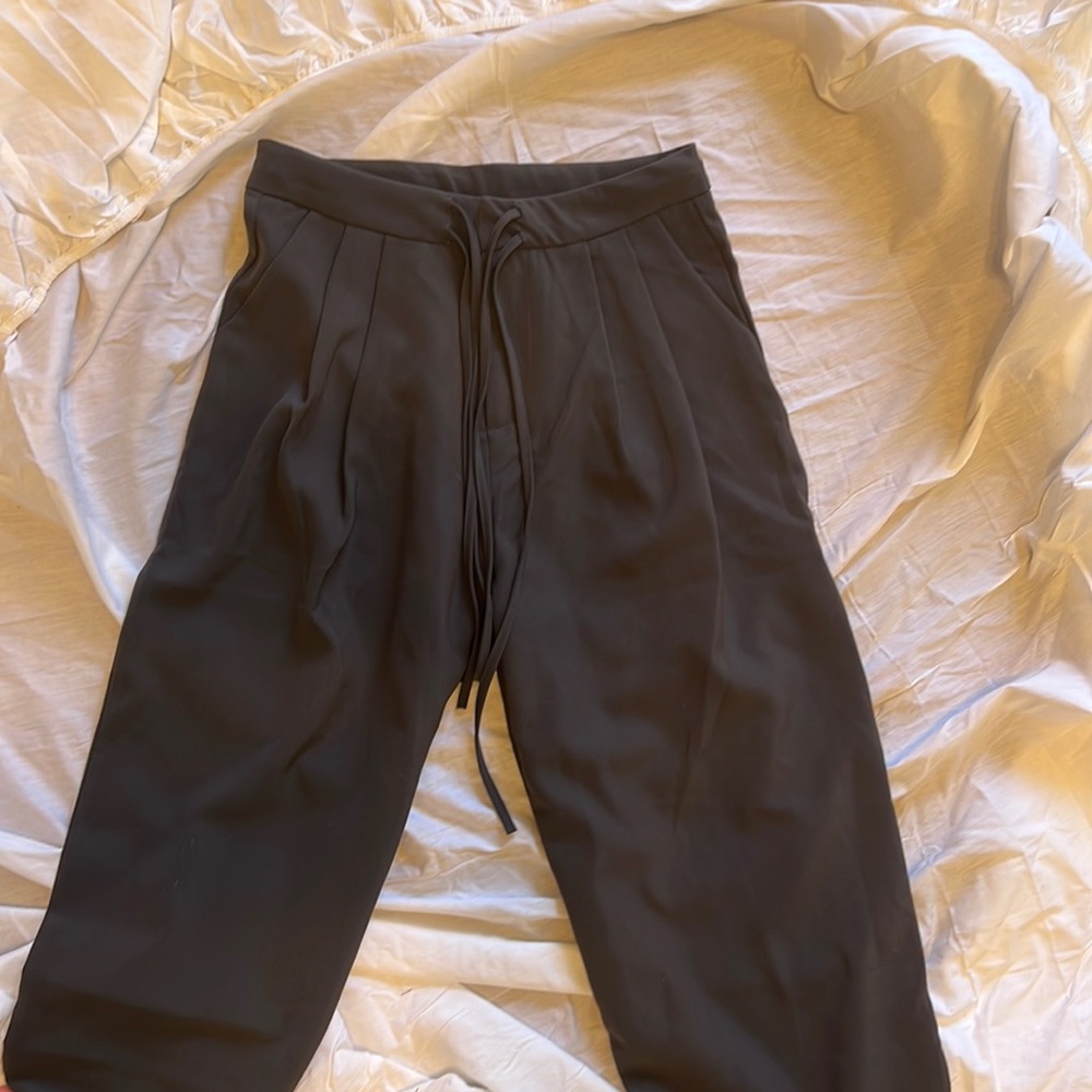 Halara grey dress pants. No size tag, fits like a medium. Brand new never worn